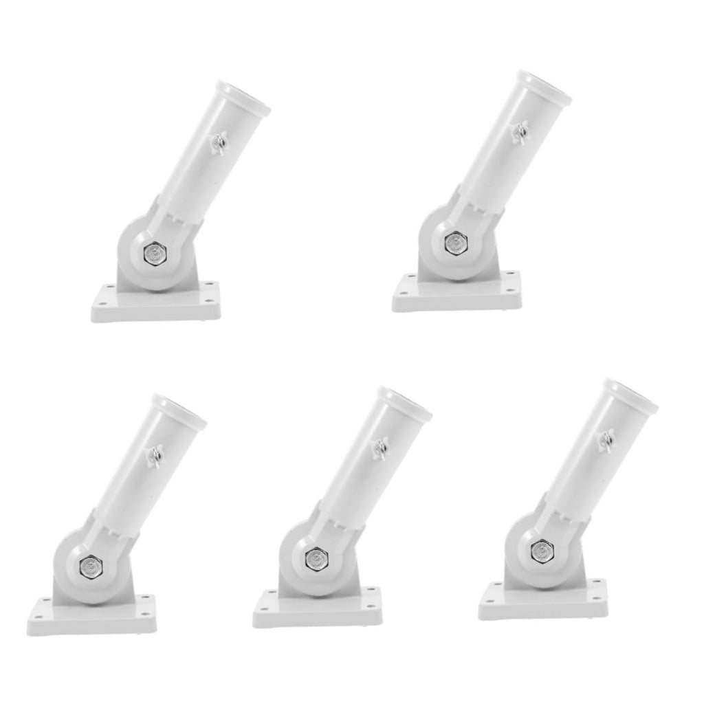 5pcs Aluminum Flag Pole Holder Bracket I185