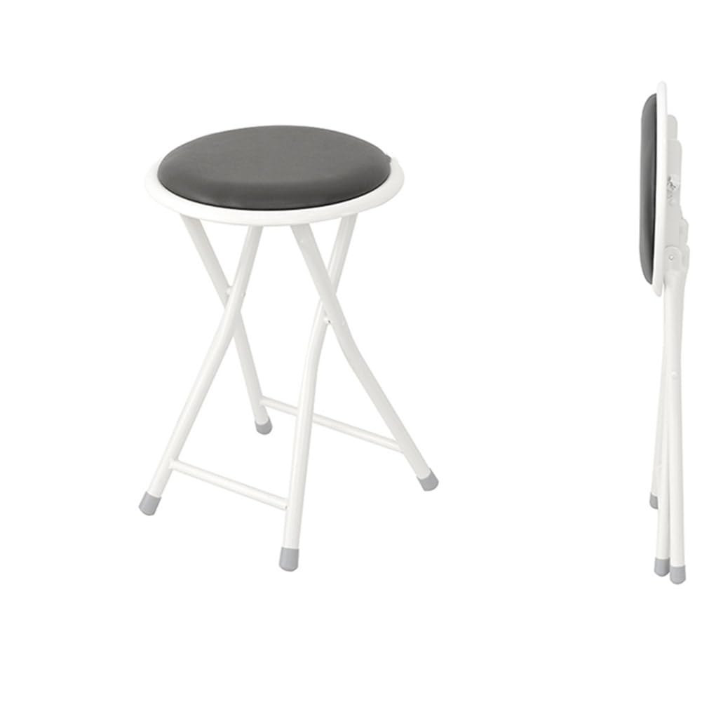 Black Round Folding Bar Stool J768103