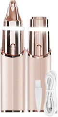 Portable Facial Shaver for Women, 2-in-1 Eyebrow Trimmer Q894946