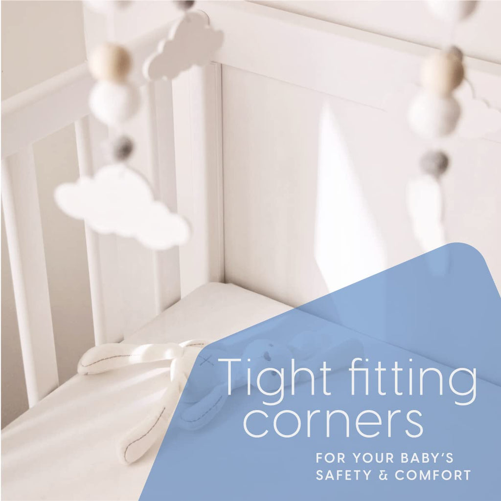 Memory Foam Crib Mattress, 100% Cotton Cover F533122