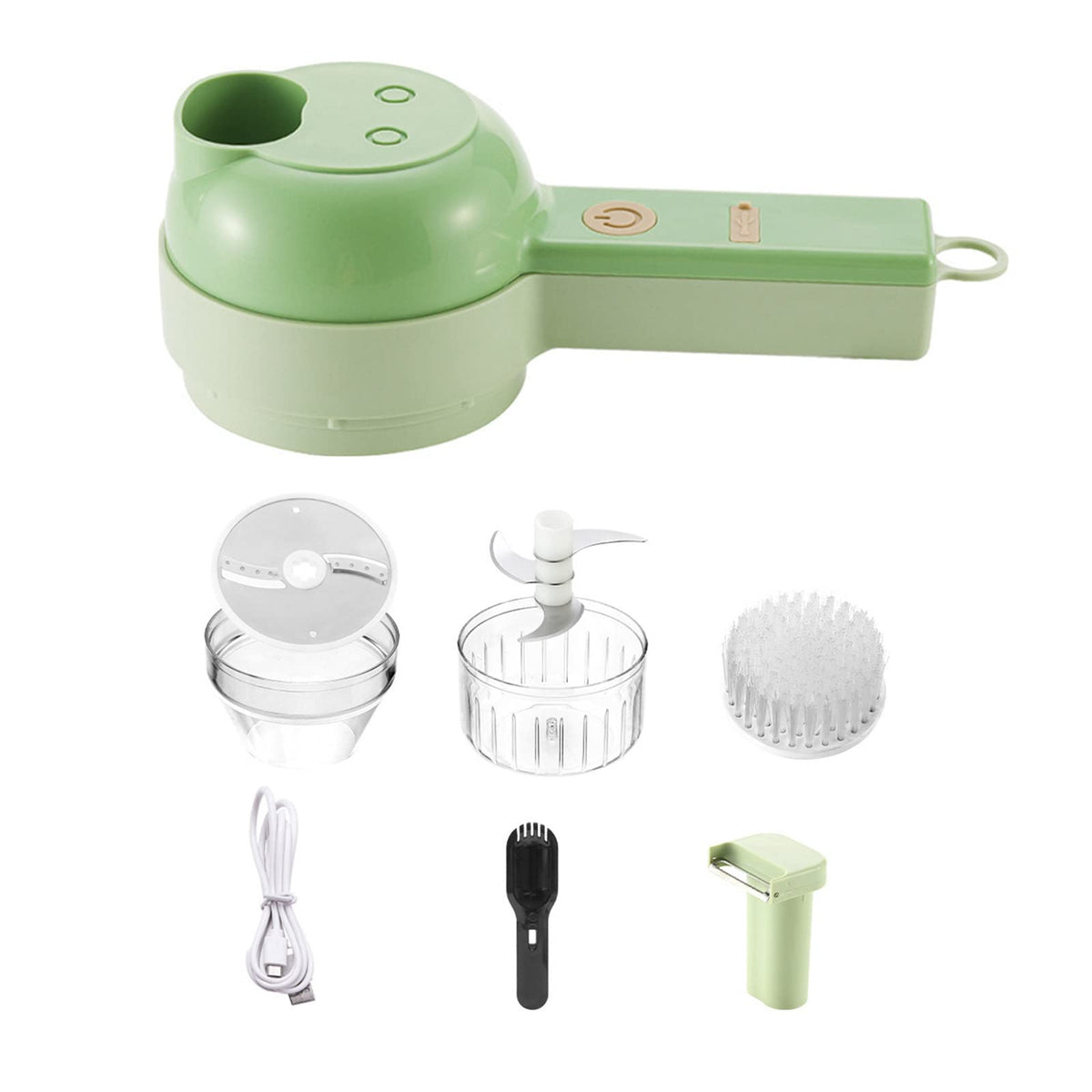 4 in 1 Cordless Electric Vegetable Cutter Set I999