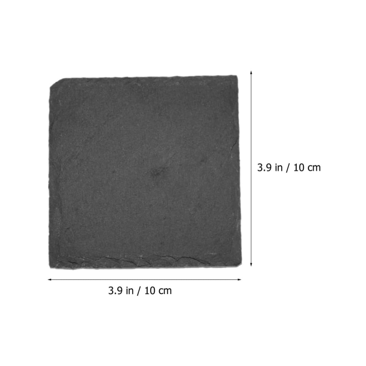 Natural Stone Coasters 12pcs with Non Slip Bottom Q88151