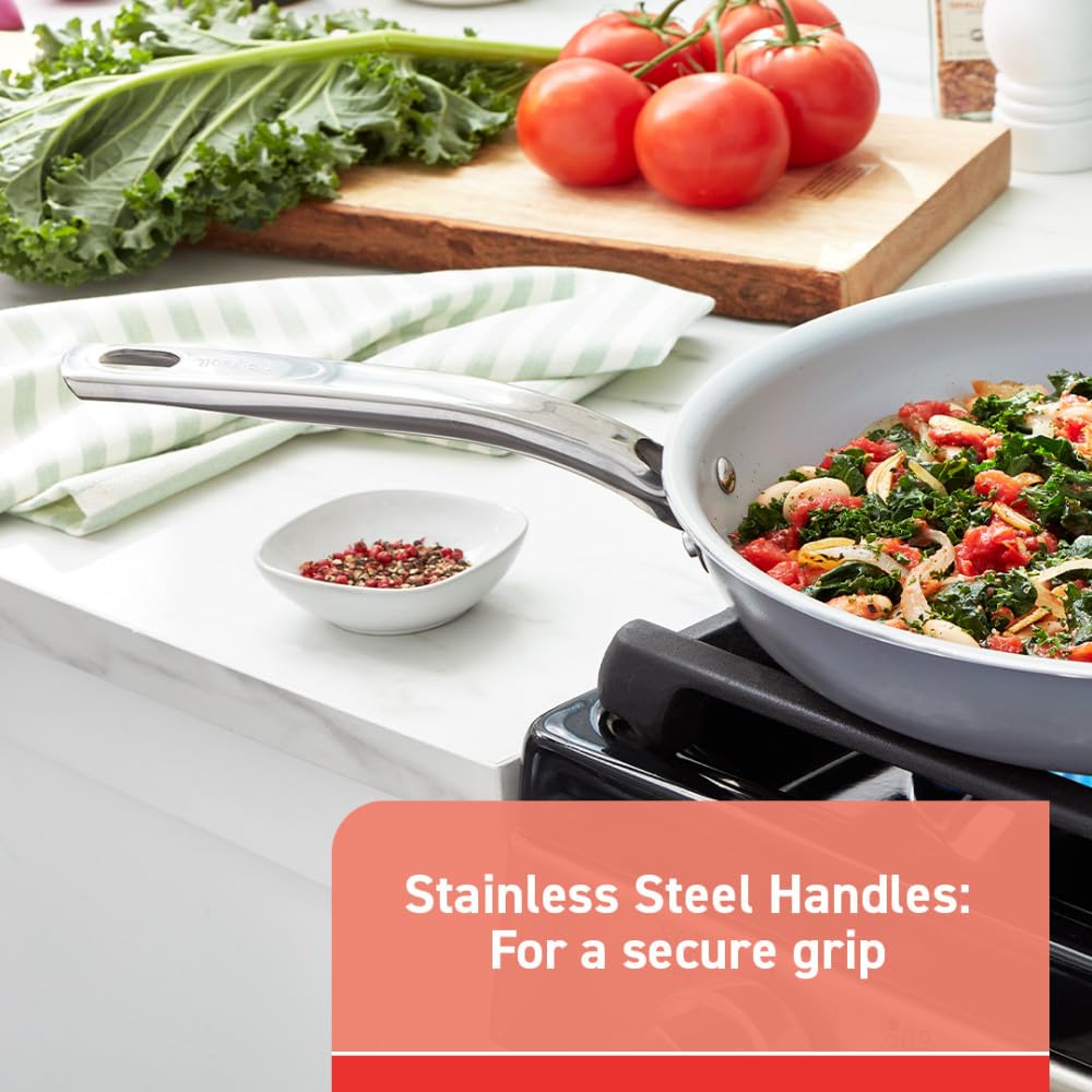12 Piece Recycled Ceramic Non Stick Cookware Set T164403