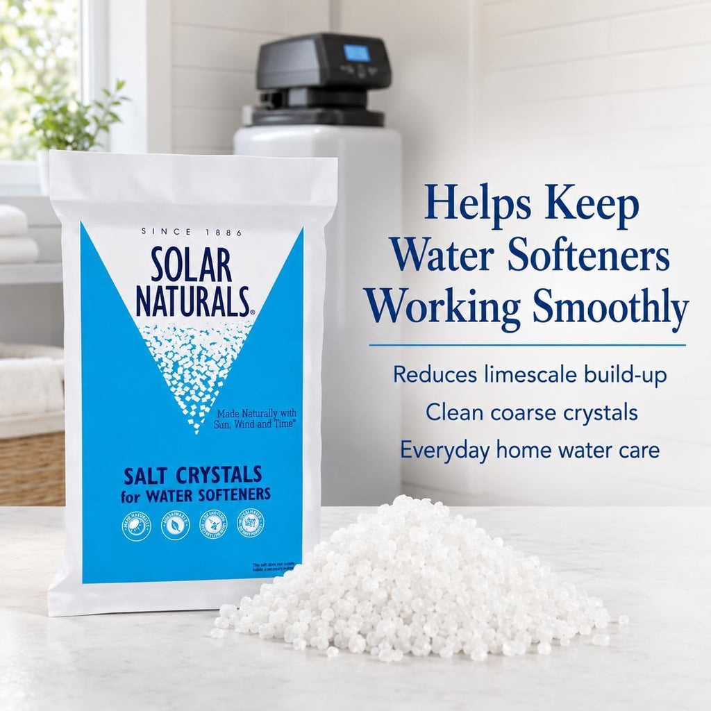 40 lb Natural Solar Salt Crystals T42008