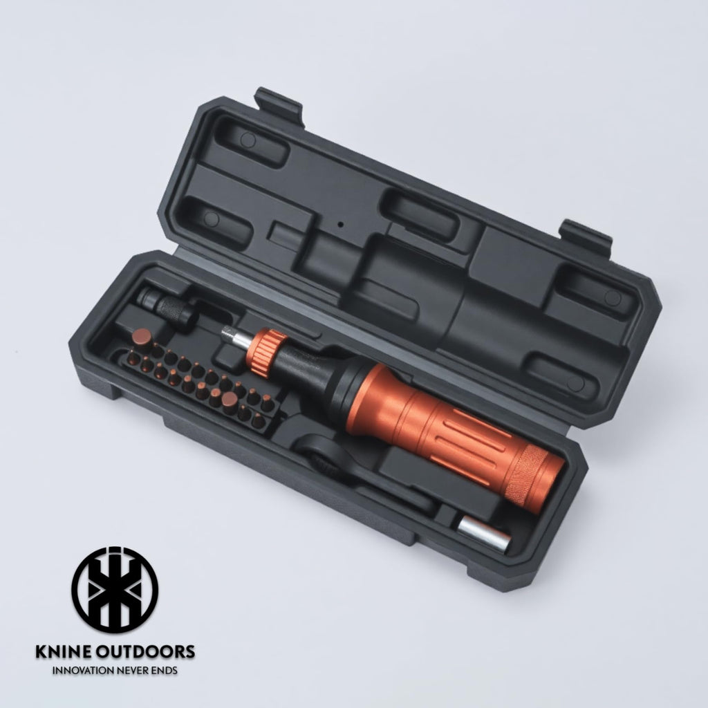 Torque Screwdriver Wrench Driver Set 10-80 Inch Pounds 20 Steel Bits B493