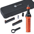 Torque Screwdriver Wrench Driver Set 10-80 Inch Pounds 20 Steel Bits B493