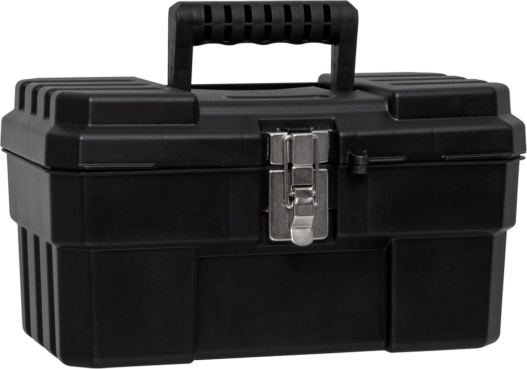 14-Inch Plastic Toolbox with Removable Tray U619815