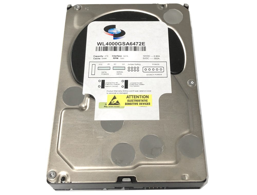 4TB 7200RPM 64MB Cache SATA 6.0Gb/s 3.5" Hard Drive U3272