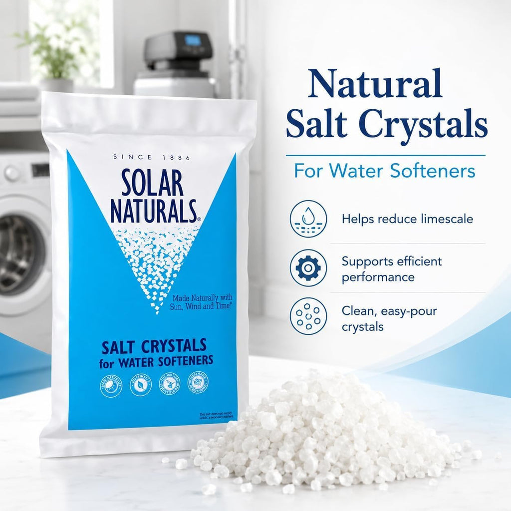 40 lb Natural Solar Salt Crystals T42008