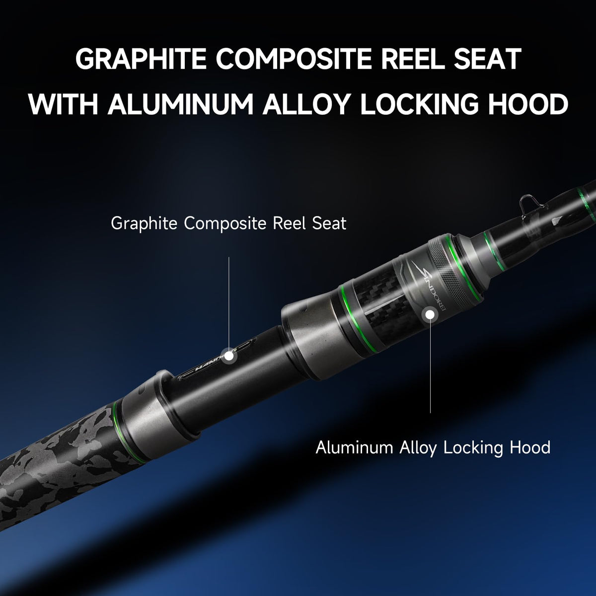Heavy 2-Piece Fishing Rod A60987