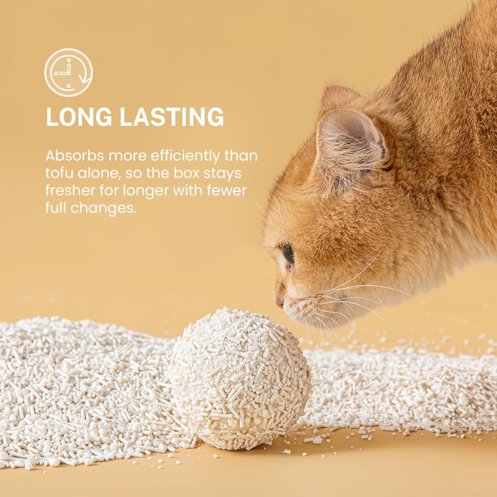 Tofu & Cassava Clumping Cat Litter, 11 lb E323310