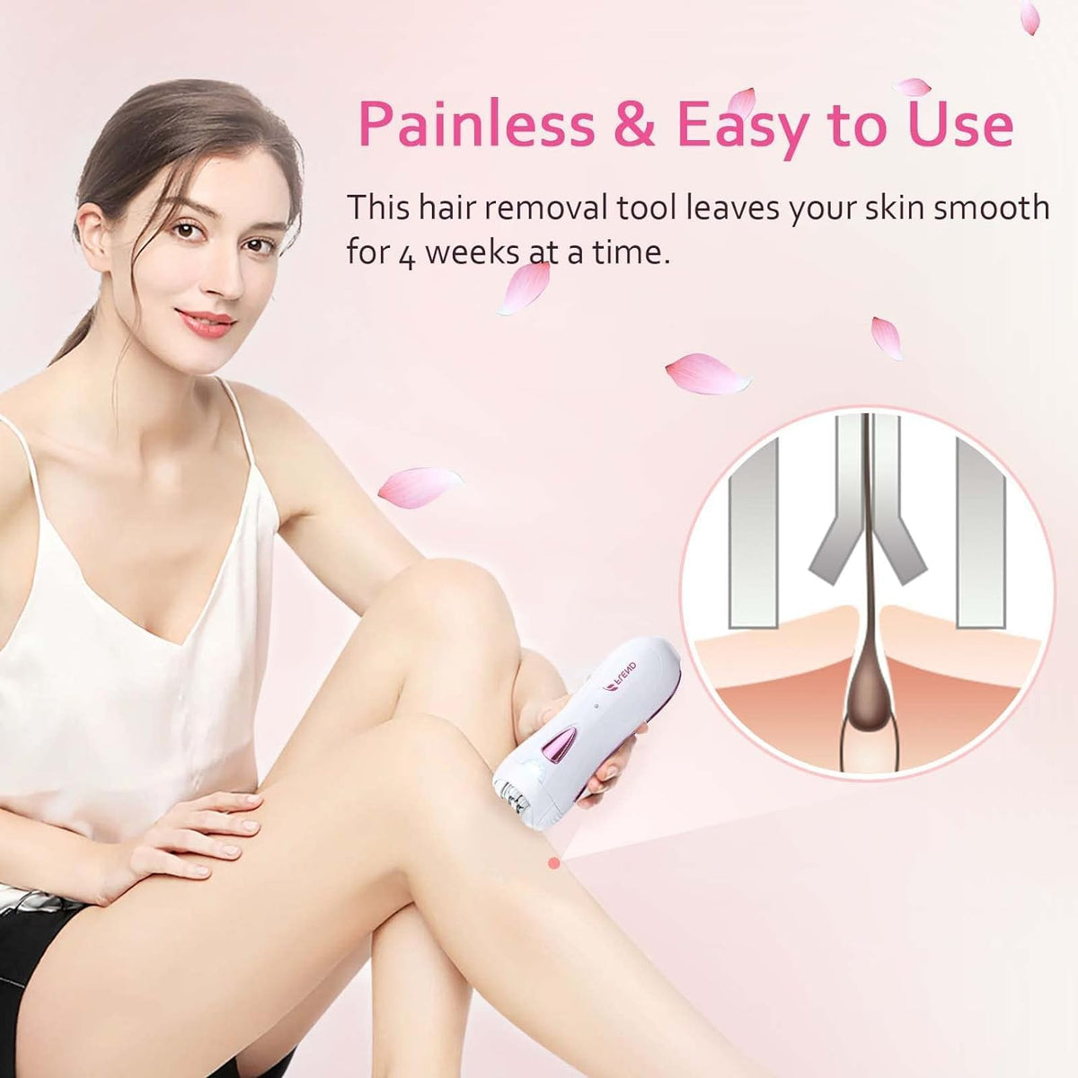 Epilator for Women Face Legs Bikini A586155