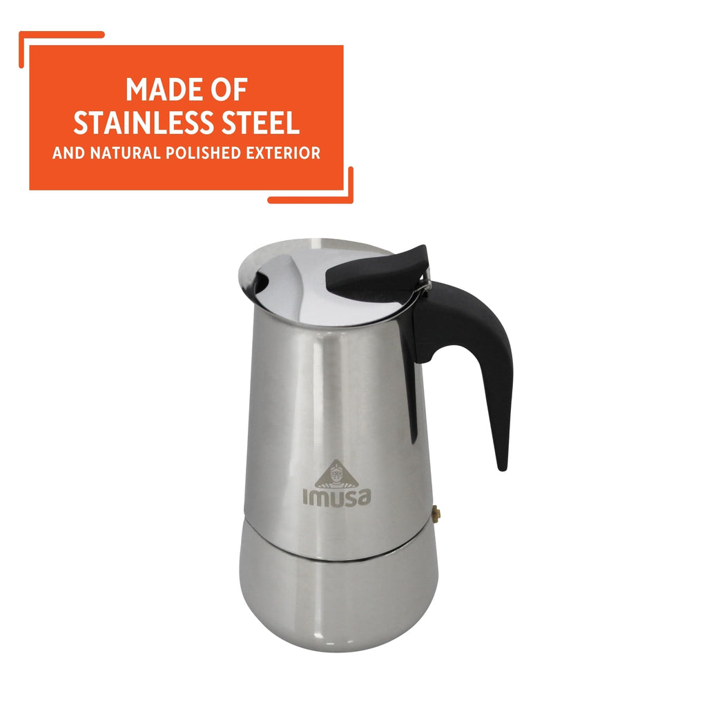 Stainless Steel Stovetop Espresso Coffeemaker 6-Cup N902640
