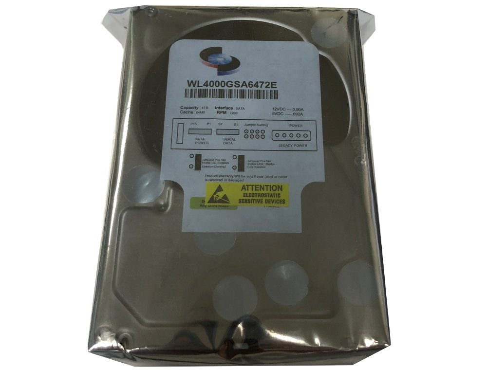4TB 7200RPM 64MB Cache SATA 6.0Gb/s 3.5" Hard Drive U3272