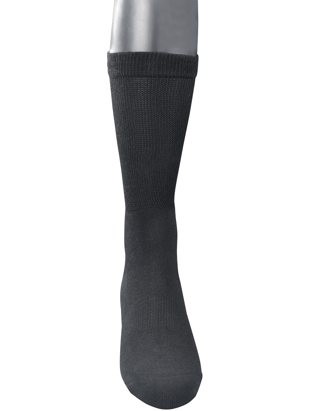 Men's 6 Pairs Bamboo Rayon Breathable Mid-Calf Socks with Arch Support H862