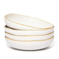 8.26" Ceramic Pasta Bowls Set of 4 H2171