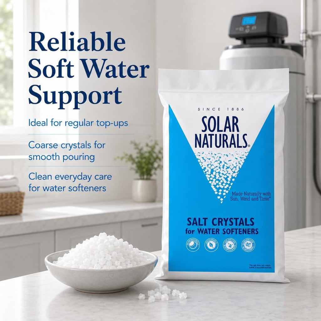 40 lb Natural Solar Salt Crystals T42008