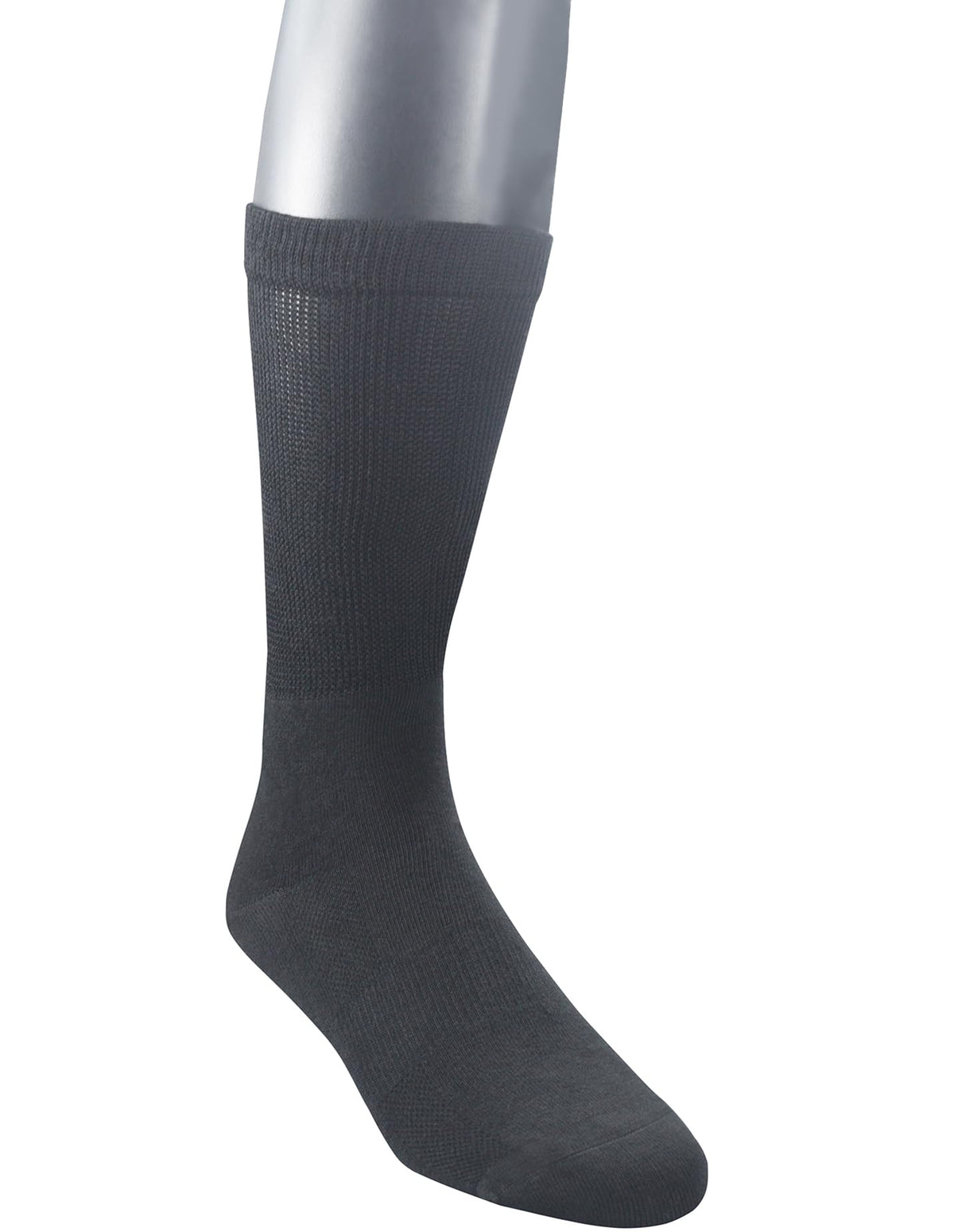 Men's 6 Pairs Bamboo Rayon Breathable Mid-Calf Socks with Arch Support H862