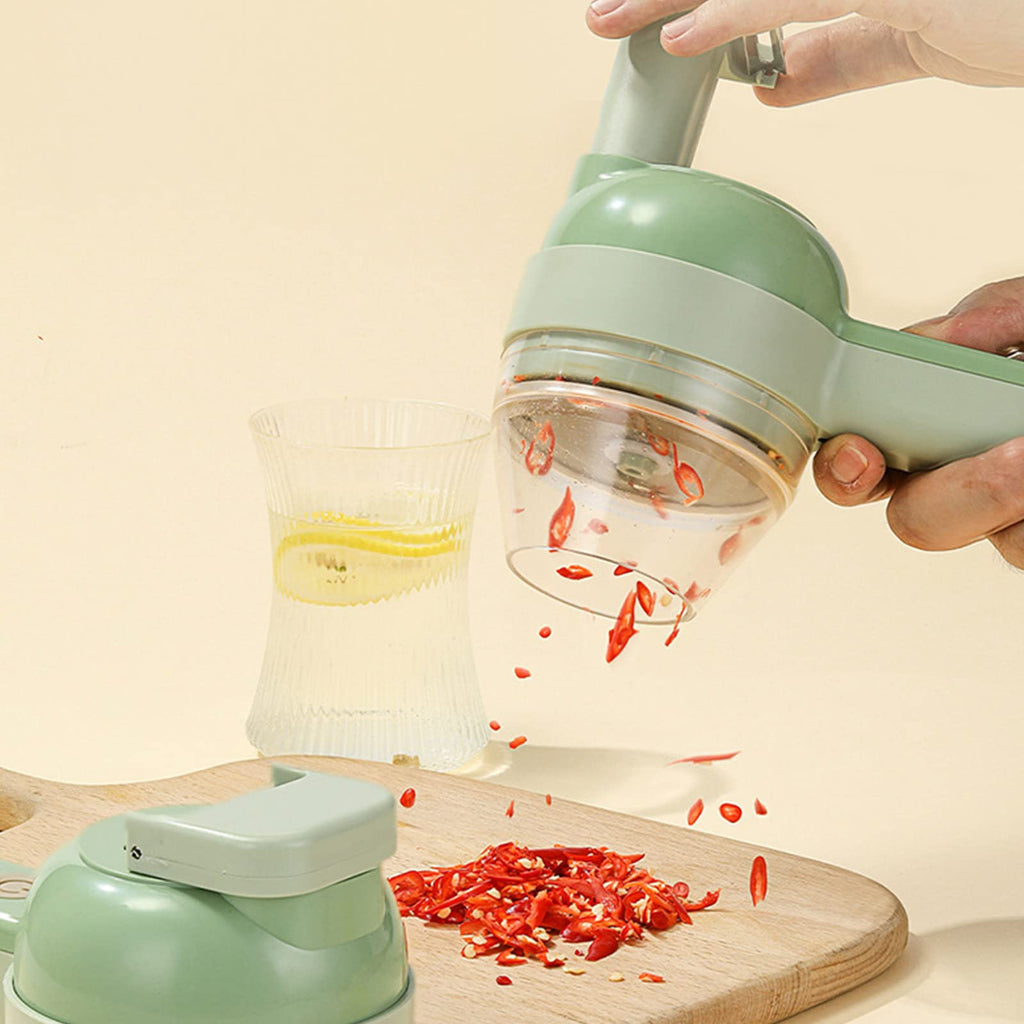 4 in 1 Cordless Electric Vegetable Cutter Set I999
