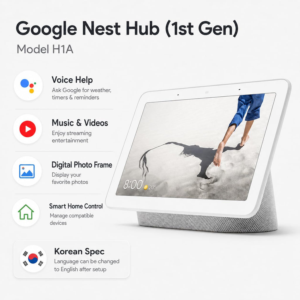 Smart Display with Google Assistant J1206