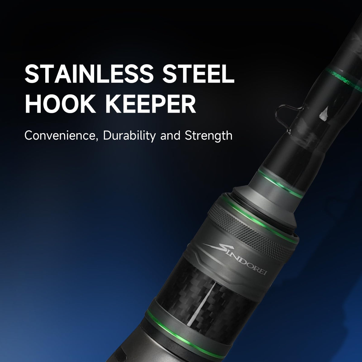 Heavy 2-Piece Fishing Rod A60987