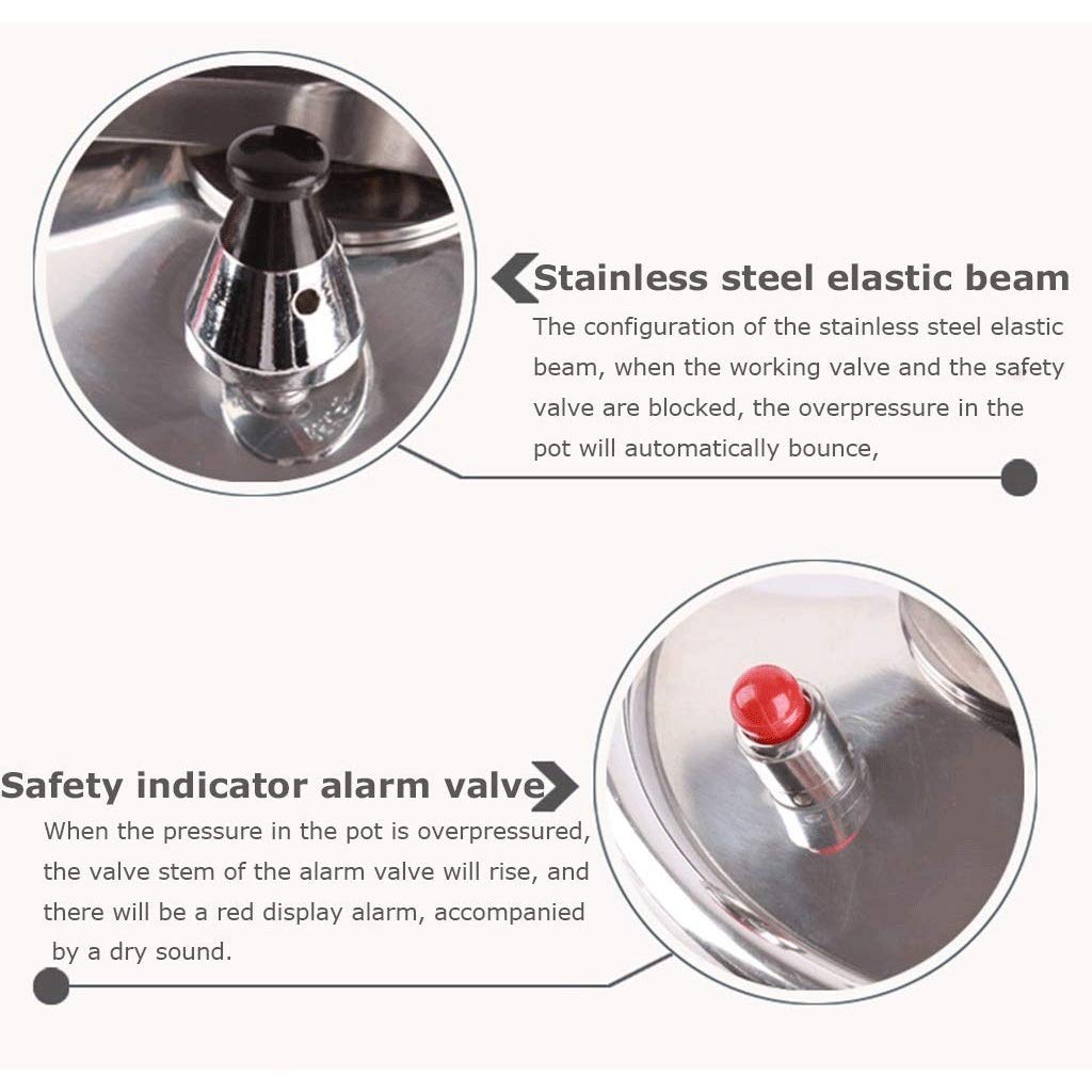 Aluminum Pressure Cooker Non-Stick 3L L87785