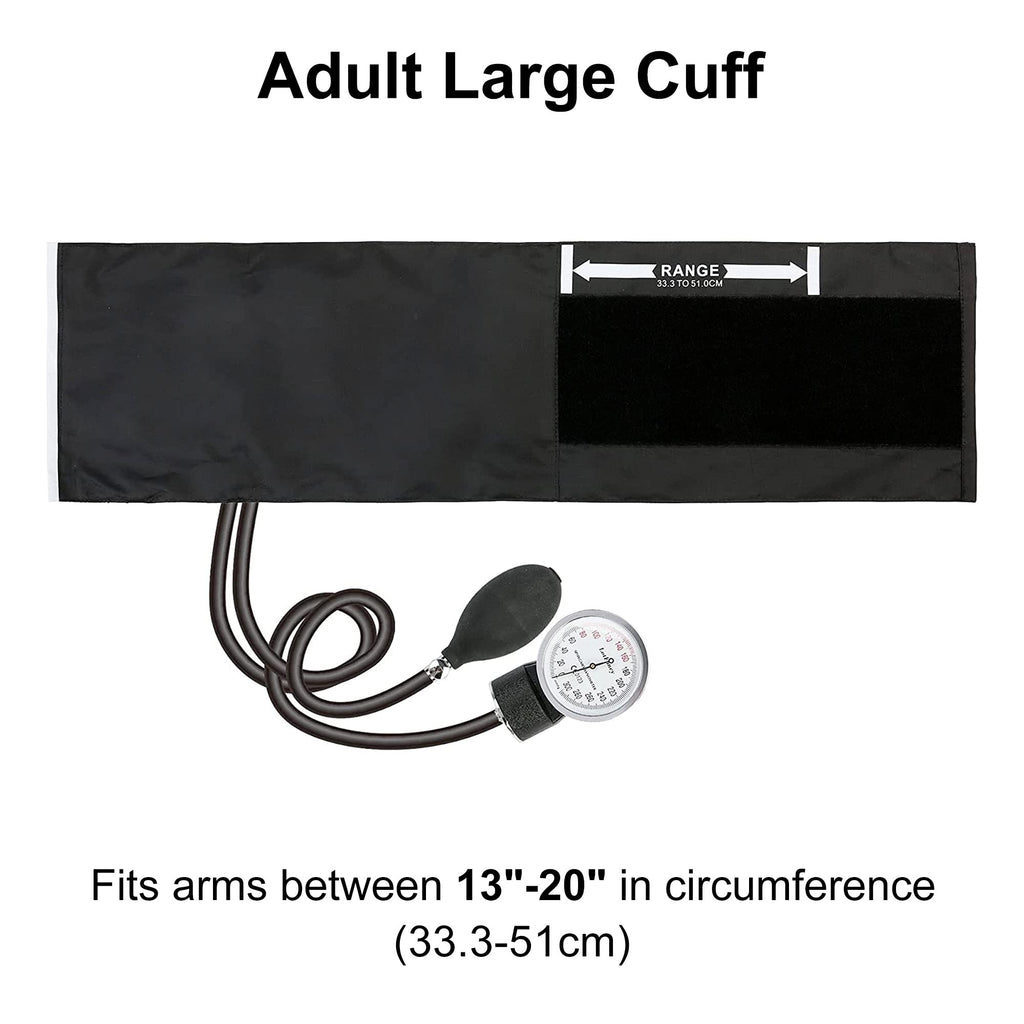 Large Adult Blood Pressure Cuff with Carrying Case C79563