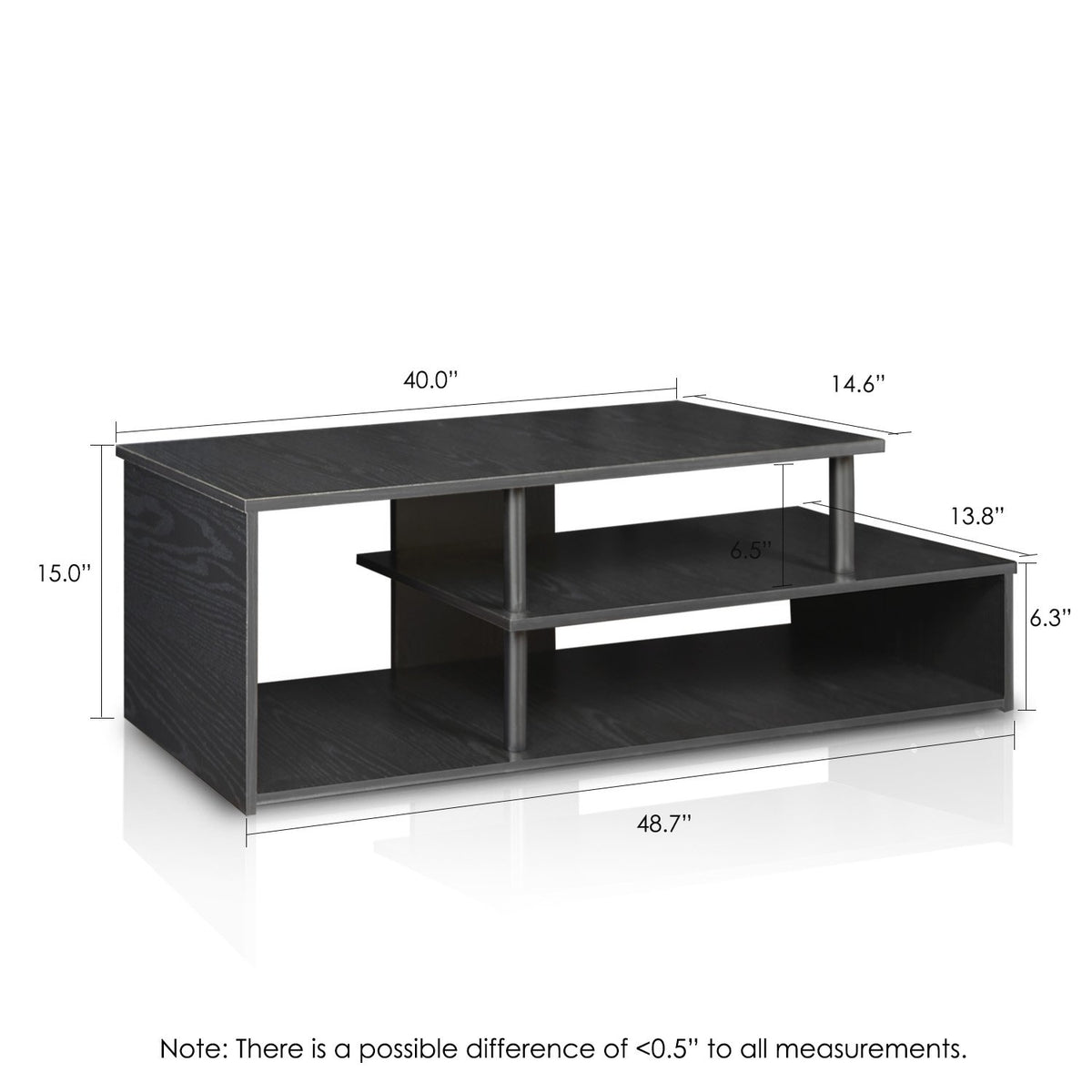 Black TV Stand H270