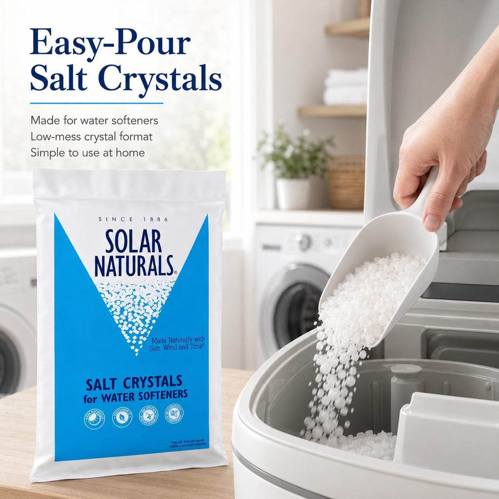 40 lb Natural Solar Salt Crystals T42008