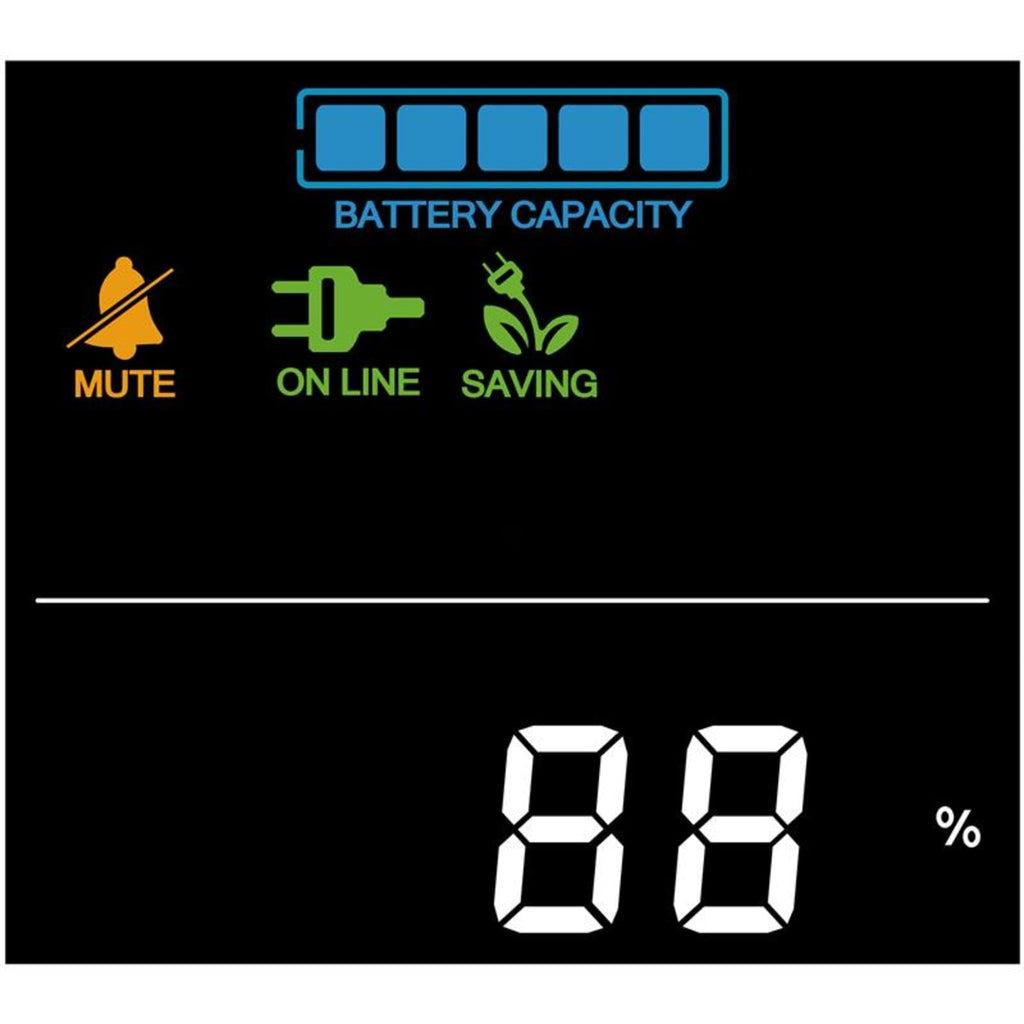 1500VA/1000W 12 Outlets Mini Tower UPS System J761