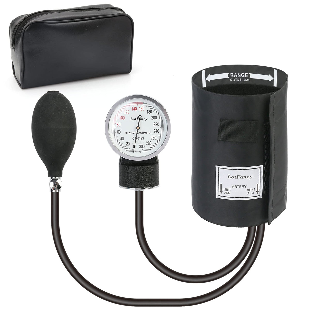 Large Adult Blood Pressure Cuff with Carrying Case C79563
