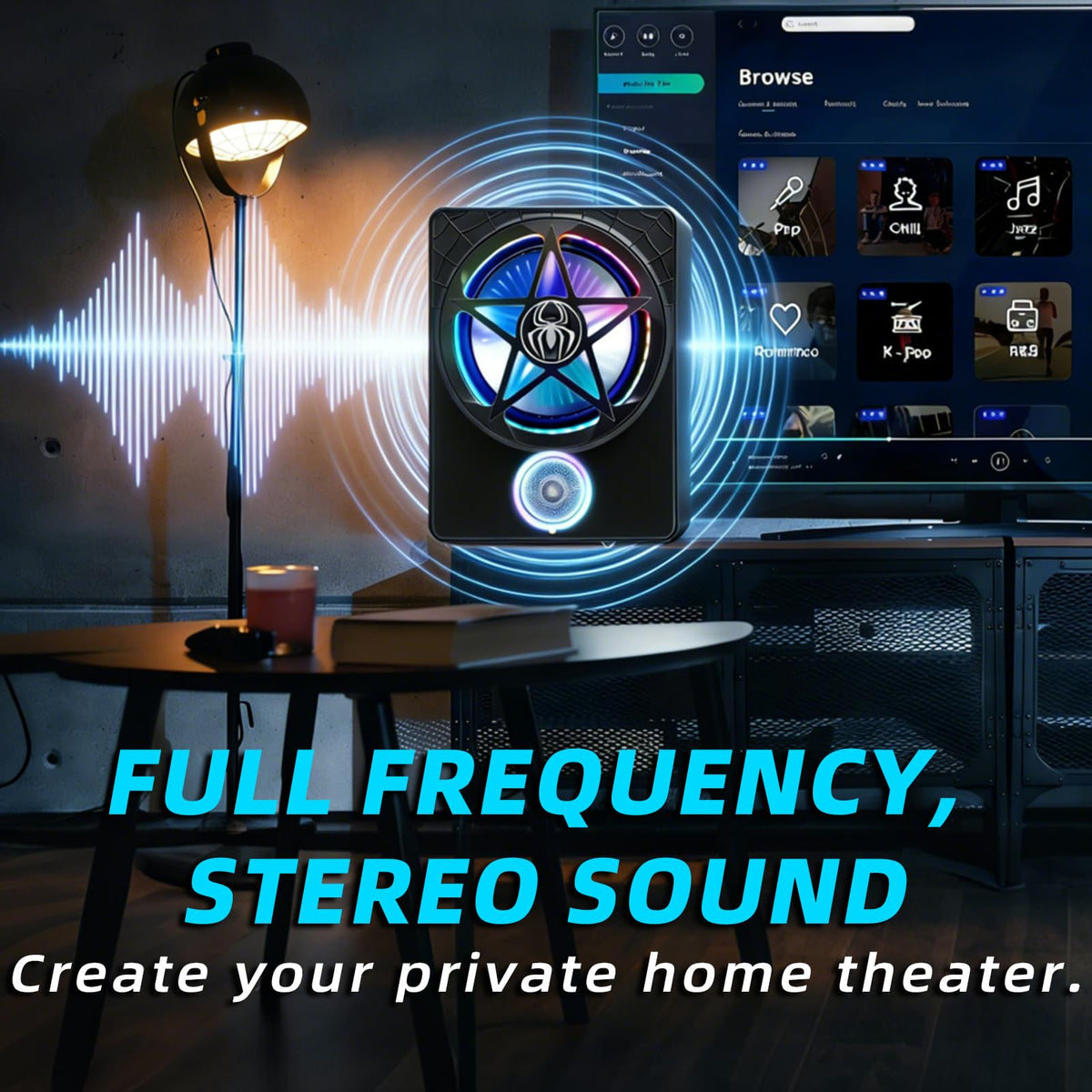 10" Powered Under Seat Subwoofer with Amp R5441