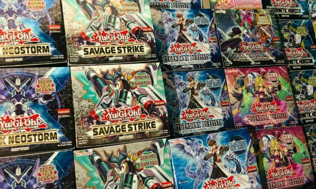 1000 Assorted Yugioh Cards B904