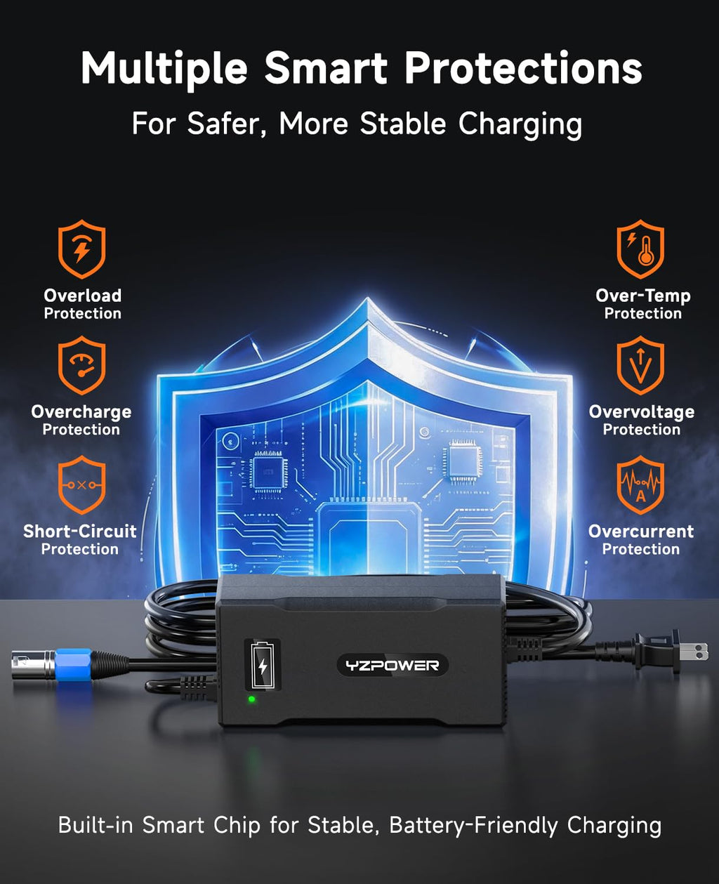 48V 4A Electric Bike Charger Z955