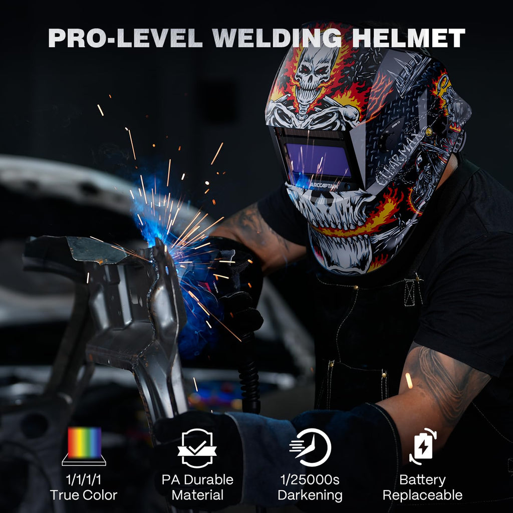 Auto Darkening Welding Helmet Shade 4/9-13 V60113