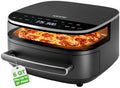 6 Quart Extra Large Air Fryer with 11-in-1 Cooking Presets Grey U4752