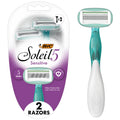 5 Blade Womens Disposable Razors, 2 Count B201357