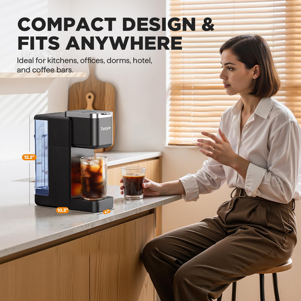 Single Serve Coffee Maker with 3 Brew Styles W39054