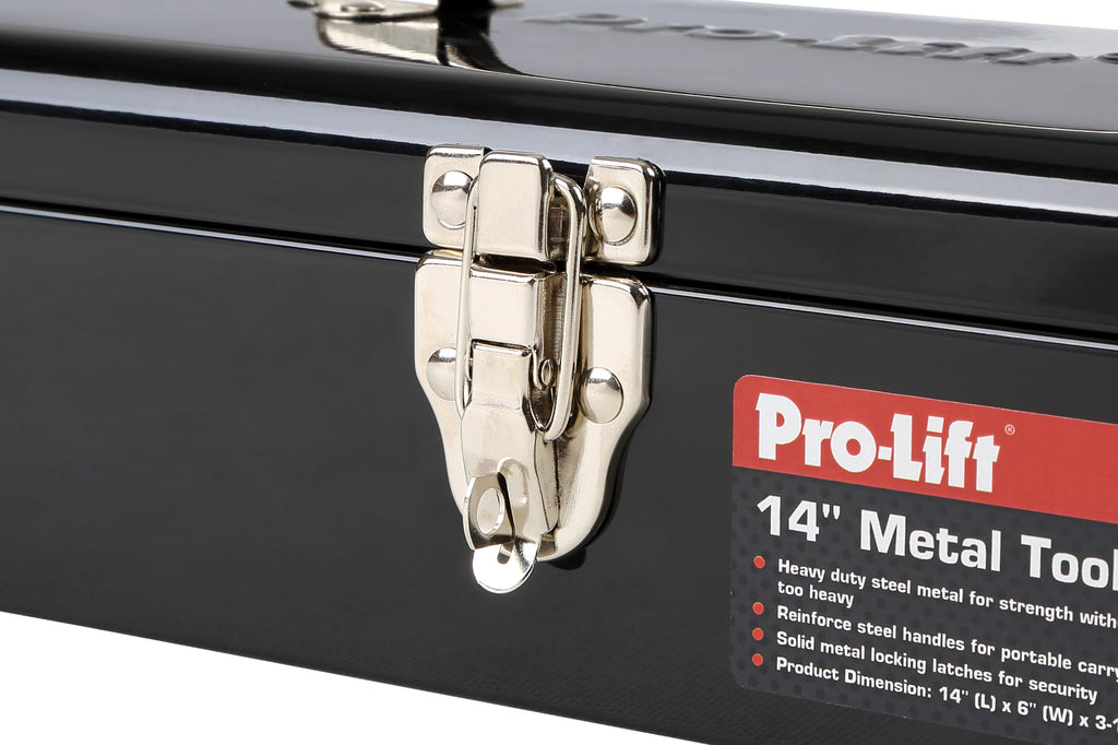 14-inch Metal Tool Box with Handle I997