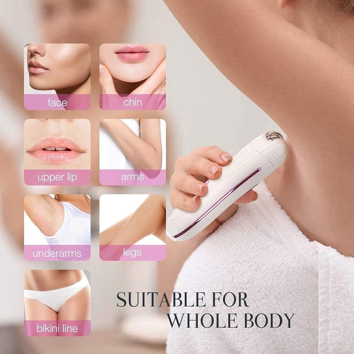 Epilator for Women Face Legs Bikini A586155