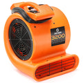 6pk 2 Speed 1/2 HP Industrial Floor Fan Z2383