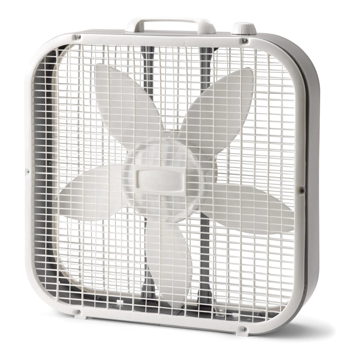 20" Classic Box Fan with 3 Speeds, White C65670