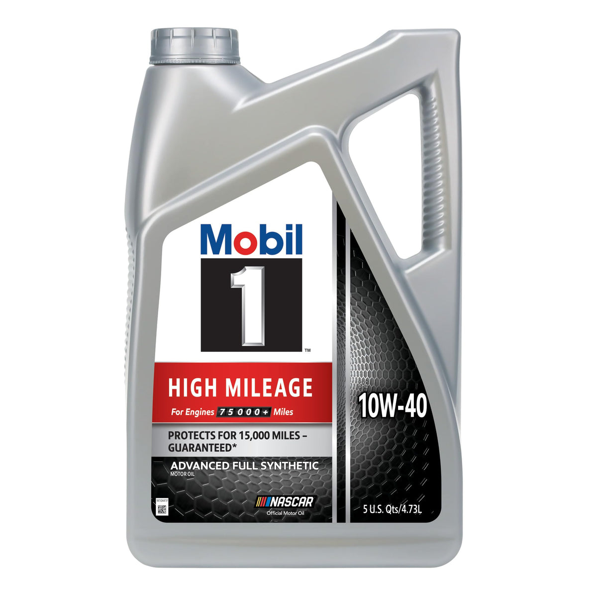 High Mileage Full Synthetic 10W-40 Motor Oil 5 Quart V2964