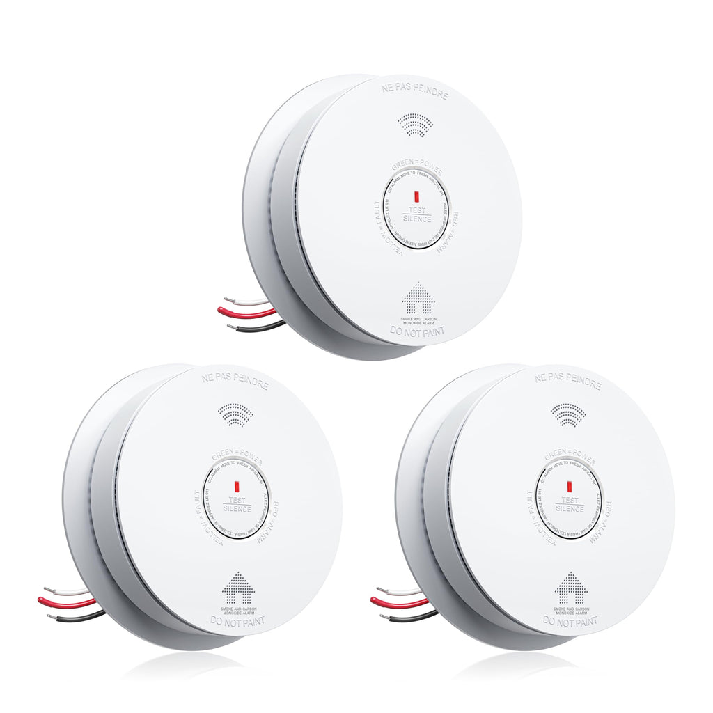 Smoke and Carbon Monoxide Detector Combo 10 Year Battery V813