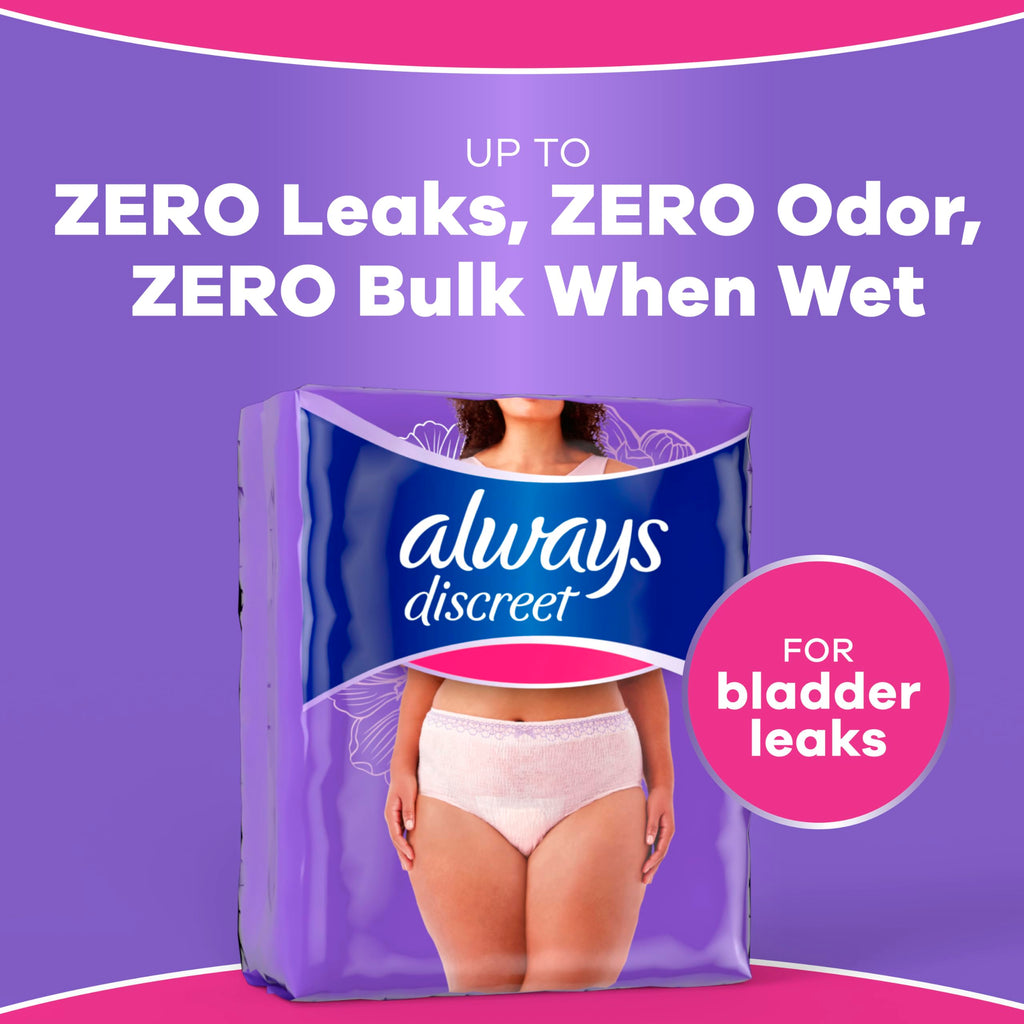 Small/Medium Incontinence Underwear, 84ct P2666