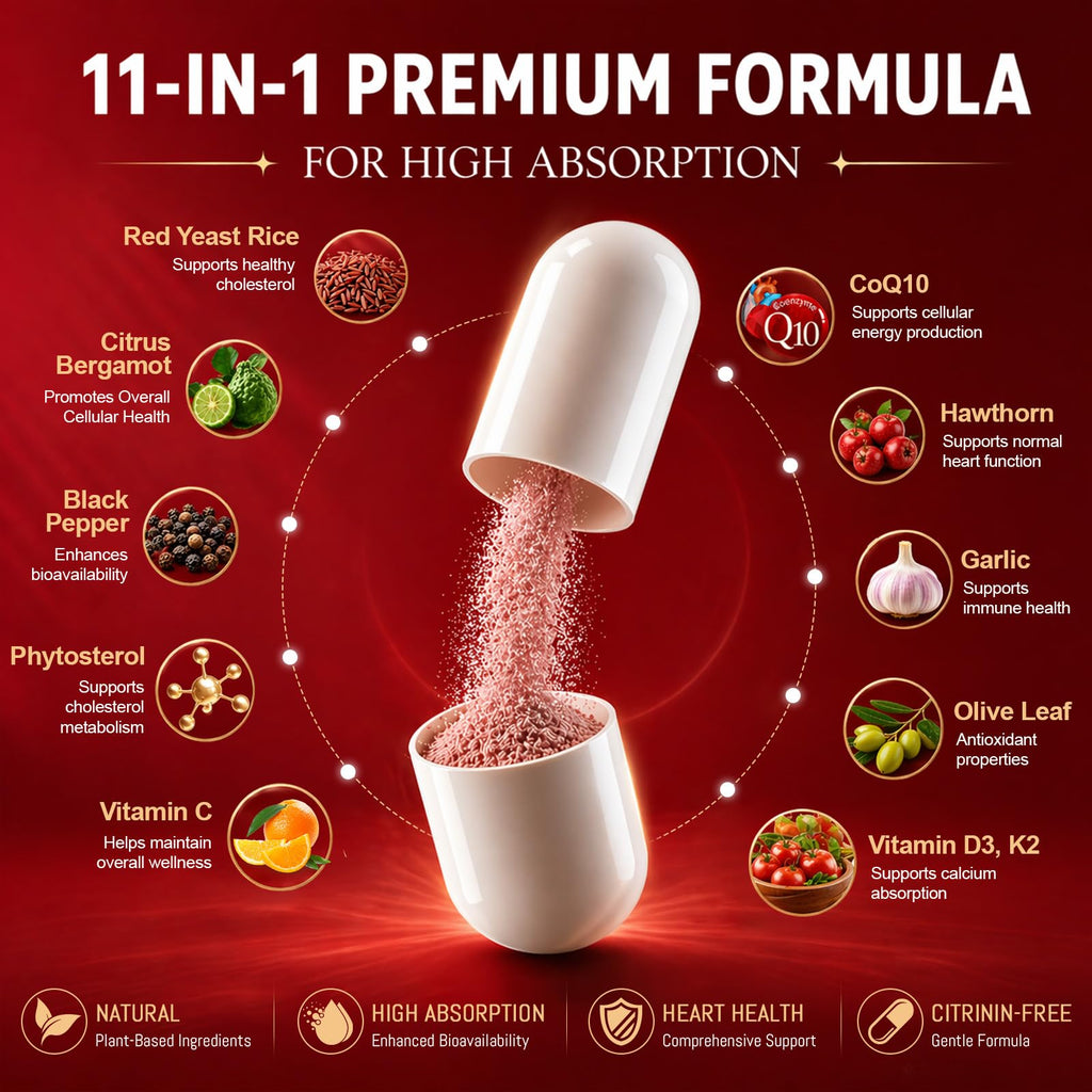 Red Yeast Rice with Coq10 120 Capsules Q488570