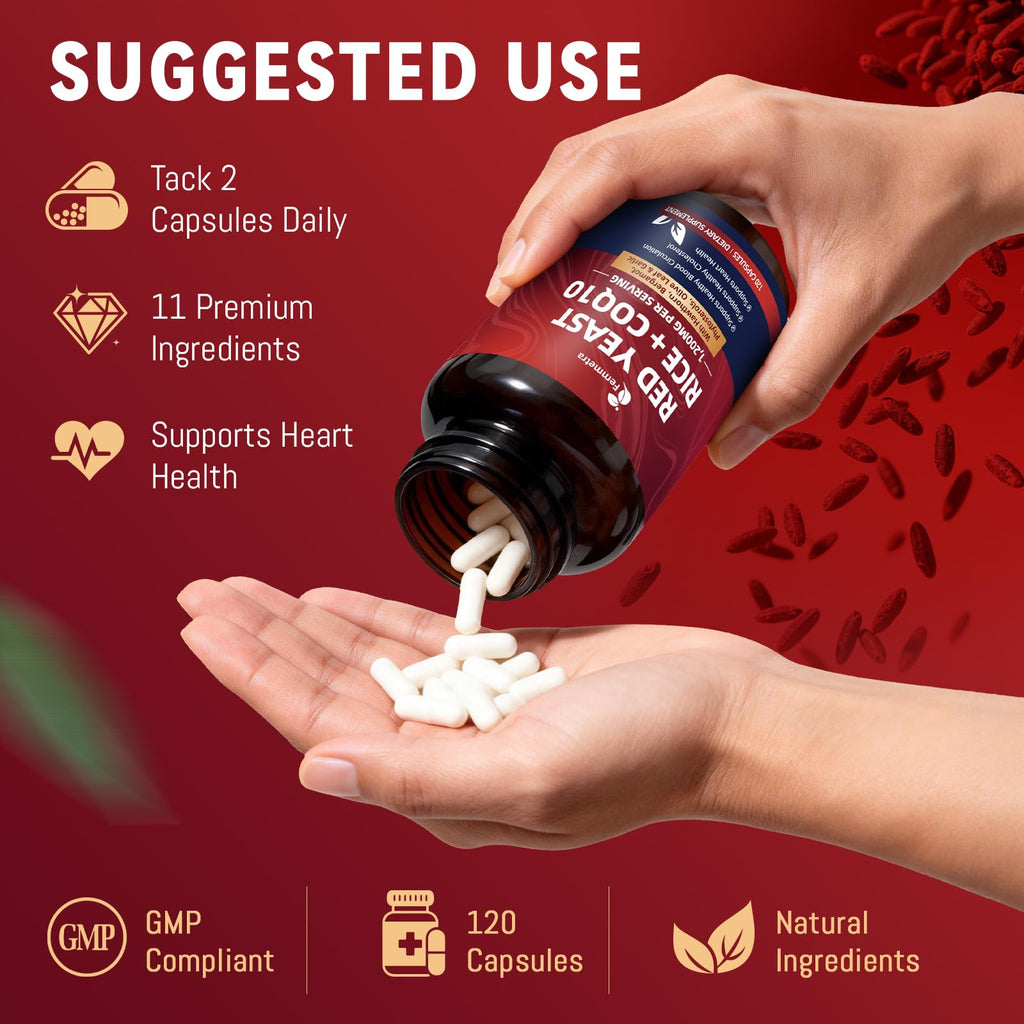 Red Yeast Rice with Coq10 120 Capsules Q488570