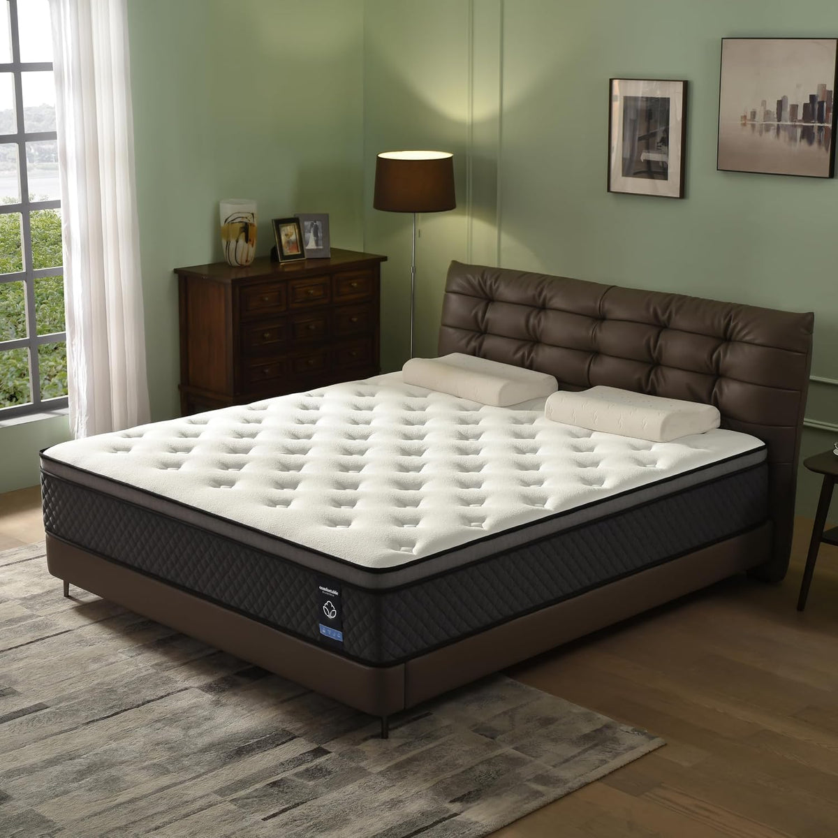 Full Size 12 Inch Hybrid Gel Memory Foam Mattress V93597