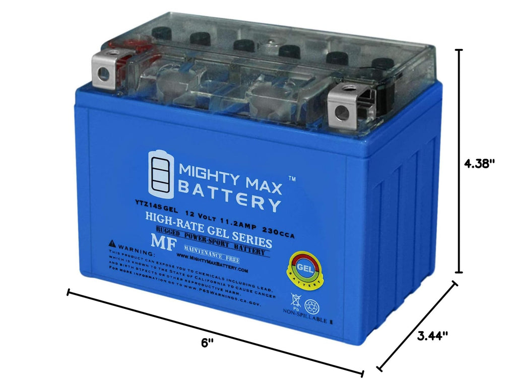 YTZ14S 230CCA GEL Battery I5108