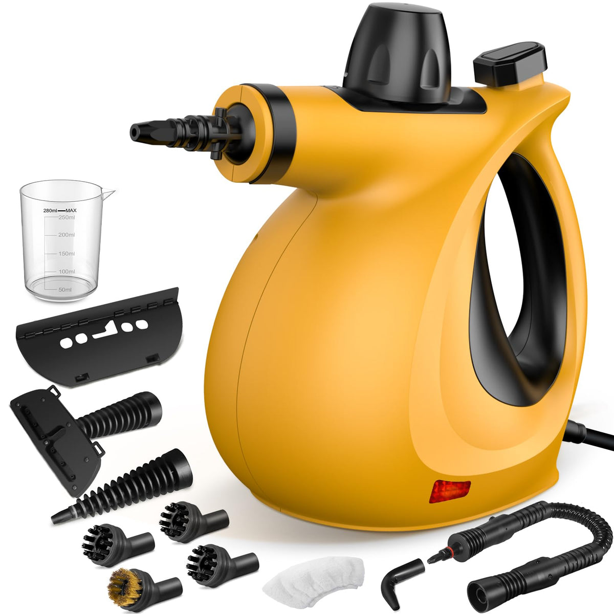 Pressurized Handheld Multi-Surface Natural Steam Cleaner with 12 pcs Accessories Z2133